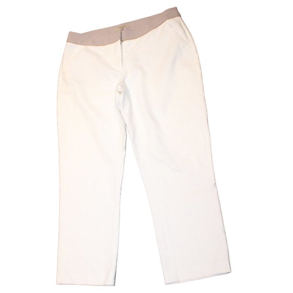 2/$30 🏷 RW & C0 White Trousers Size 6 - Picture 1 of 4